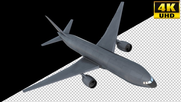 Airliner On Alpha Channel Loops V1 alt