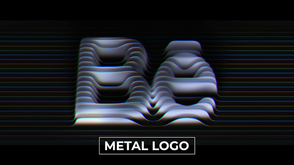 Metal Logo Reveal Logo Stings template preview