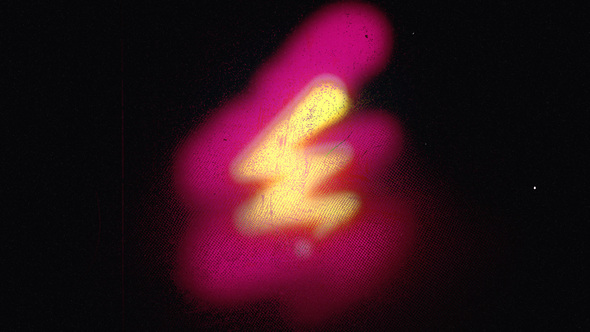 Vertical Glitch Logo Reveal Logo Stings template preview