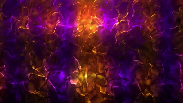 HD 3D animation Abstract colorful background bright gold purple colors, modern colorful wallpaper