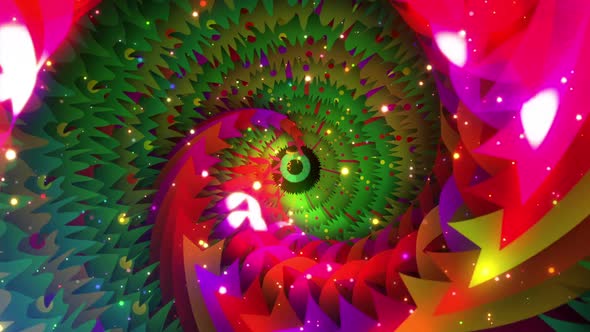 Wreath Tunnel Loop Background alt