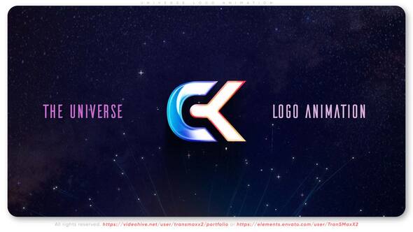 Cosmic Particle Logo Reveal – Stellar Explosion Intro Openers template preview