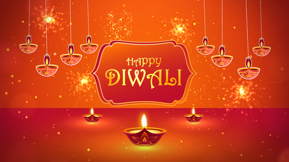 Happy Diwali Festival Wishes Openers template preview