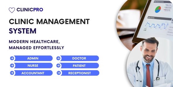 ClinicPro - Multiple Clinic Management System with Odontograms & AI Analysis - SaaS & Multi Tenancy