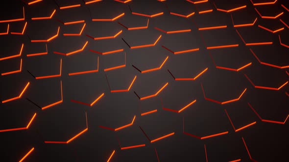 Abstract Render Crack Polygons Growing Out Imitation of the Cracked Hot Earth's Surface alt