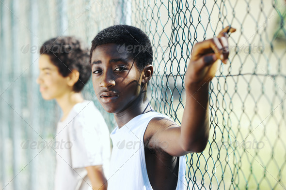 African boys - Stock Photo - Images