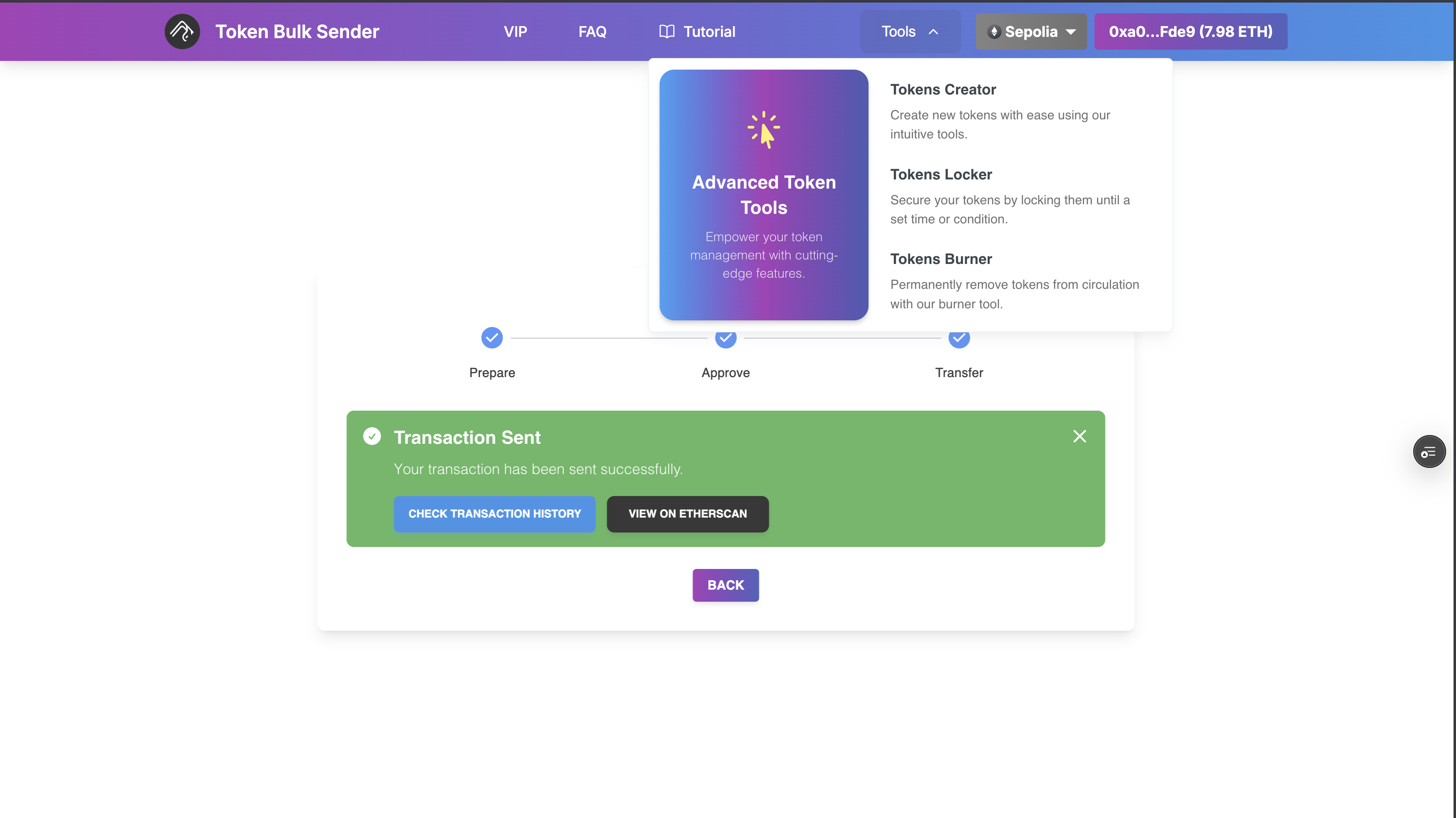 Ethereum Token Manager: Token Bulk Sender, Token Creator, Token Locker,  Token Burner & More! by BlockExperts