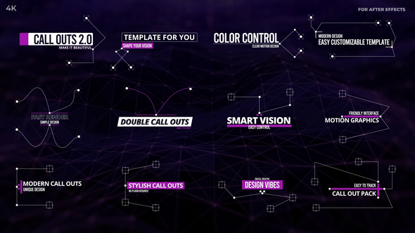 Modern Call Outs 2.0 Titles template preview