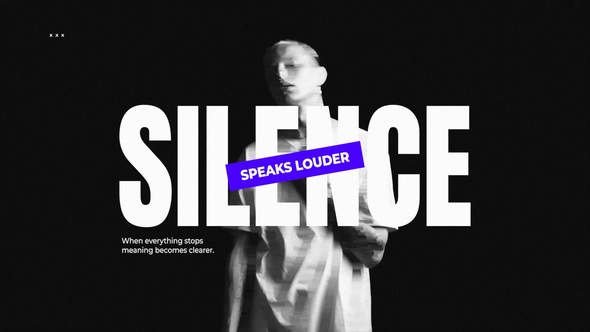 Cinematic Poster Titles Titles template preview