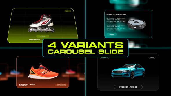 Carousel Slide Openers template preview