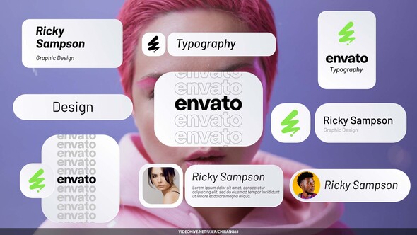 Modern Title Animations Titles template preview