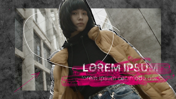 Freeze Frame Intro ae Openers template preview