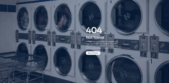 Nuuci - Modern Fresh Laundry Service Elementor Template Kit