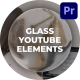 Glass YouTube Elements - VideoHive Item for Sale