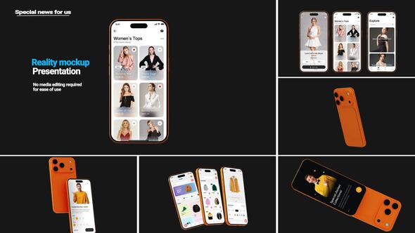 Phone 17 Mockup Product Promo template preview