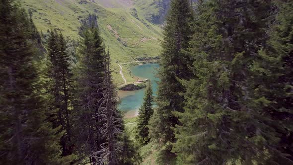Lac Lioson A Beautiful Secluded Mountain Lake in Switzerland alt