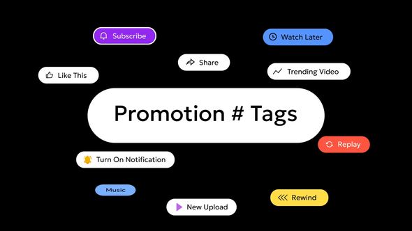 Tag Promotion Elements template preview