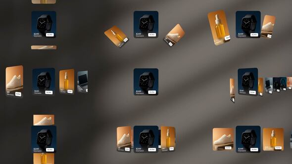 Product Carousel Slides Product Promo template preview