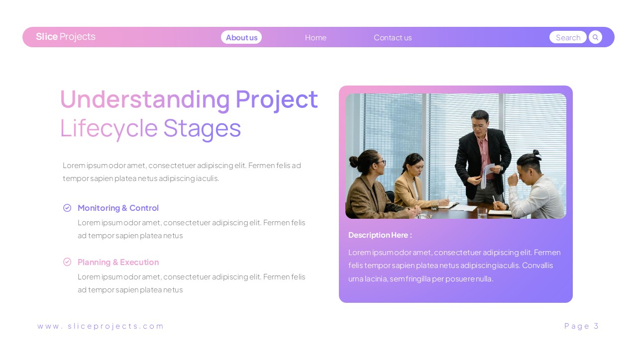 Slice Projects PowerPoint Template, Presentation Templates | GraphicRiver