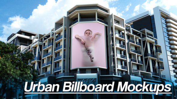 Urban Billboard Mockups Product Promo template preview