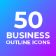 Business Outline Icons Pack 
