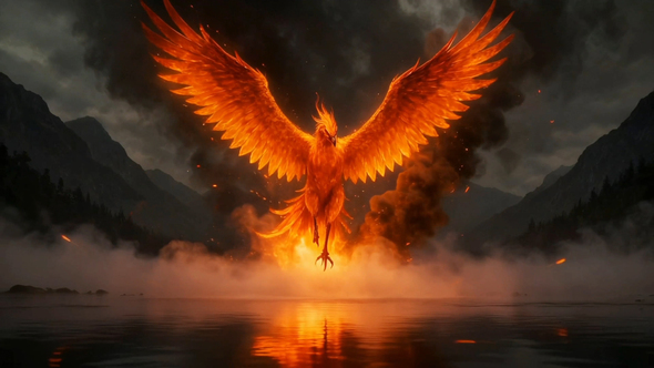 Phoenix Logo Reveal Logo Stings template preview