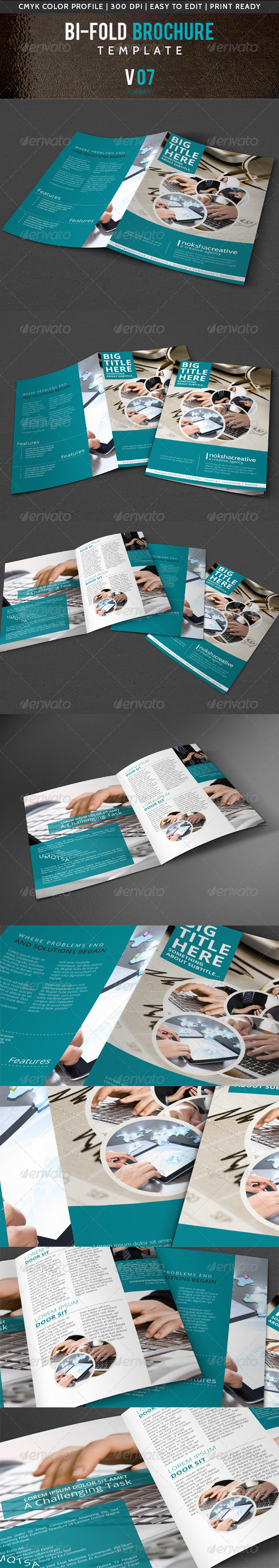 Corporate Bi-Fold Brochure V-07 - Corporate Brochures