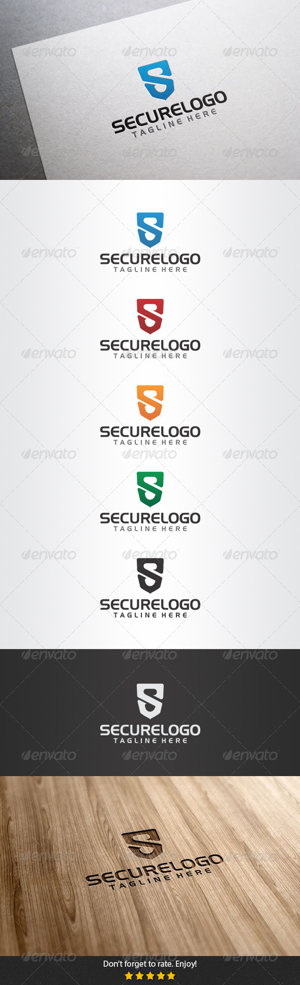 Secure Logo - Letters Logo Templates