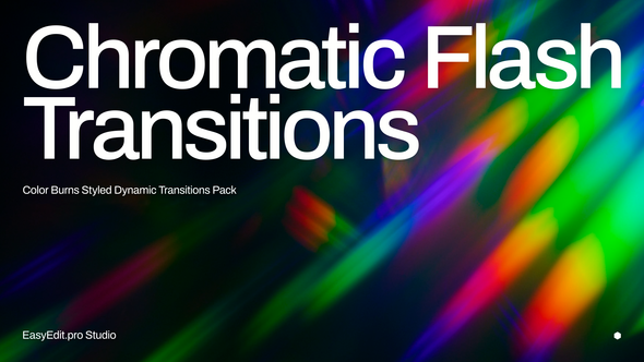 Chromatic Flash Transitions Elements template preview