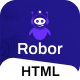 Robor – AI and Automation Integration HTML Template