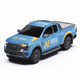 3D Rendered Ranger Wildtrak Super Cab Pickup Truck Wrap Mockup Set 