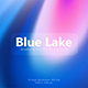 Blue Lake Gradient Texture Background 