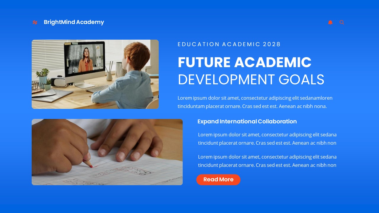 Education Lecture Academy Powerpoint Template, Presentation Templates