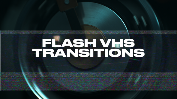Flash VHS Transitions Elements template preview