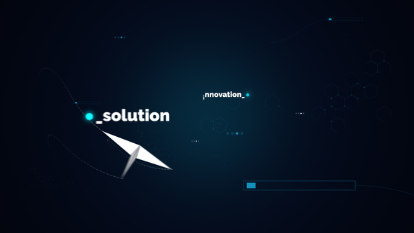 Paper plane Flying Logo Logo Stings template preview