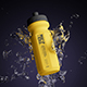 Sports Water Bottle Mockup 