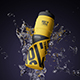 Sports Water Bottle Mockup 