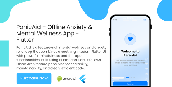 PanicAid – Your Comprehensive Mental Wellness Companion (Flutter App)