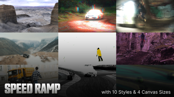 Speed Ramp Intro After Effect Elements template preview