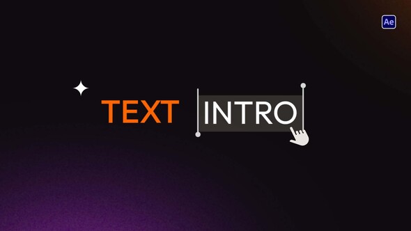 Text Intro Titles template preview