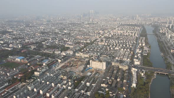 Aerial City, China alt