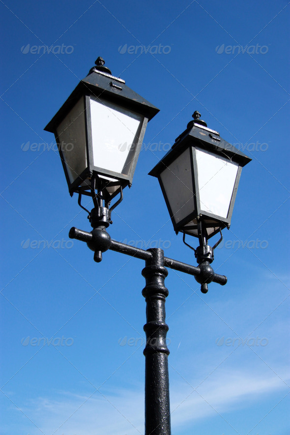 Vintage lamp - Stock Photo - Images