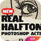 Real Halftone Photoshop Action 