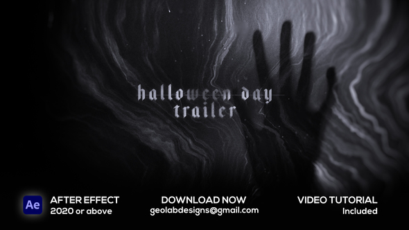 Halloween Day Trailer Openers template preview