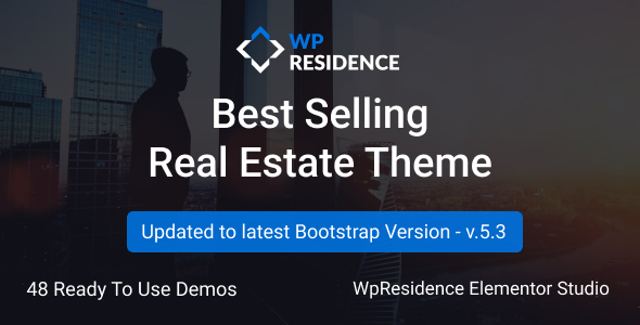 Residence Real Estate WordPress Theme Nulled