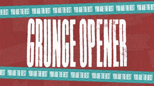 GRUNGE OPENER Openers template preview