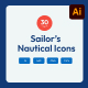 Sailor’s Nautical Icons - Illustration 