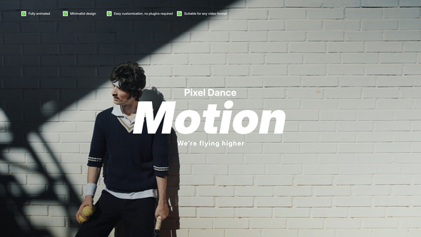 Clean Typography | After Effects Titles template preview