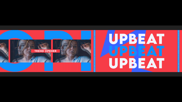 Upbeat Trend Opener & Dynamic After Effects Template Openers template preview