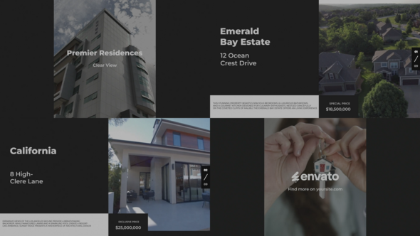 Real Estate Pro for After Effects Product Promo template preview